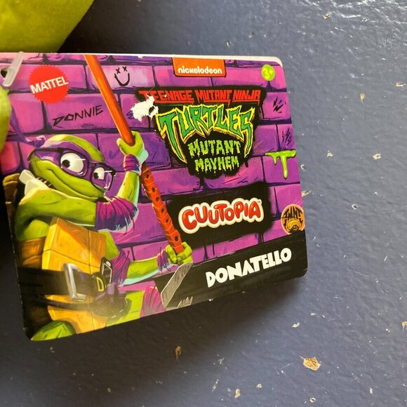 Teenage MNT Large Donatello & Michelangelo, NWT, Set of 2, 12 inches - Picture 3 of 15
